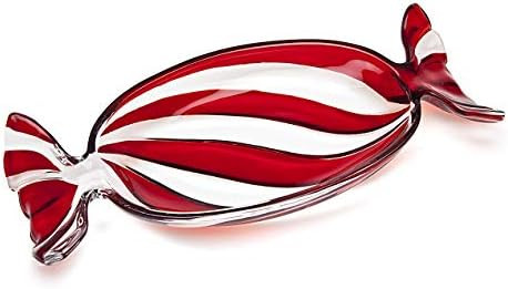 Godinger Christmas Decorations Peppermint Candy Tray Platter Dish, Christmas Decor, Holiday Decor... | Amazon (US)