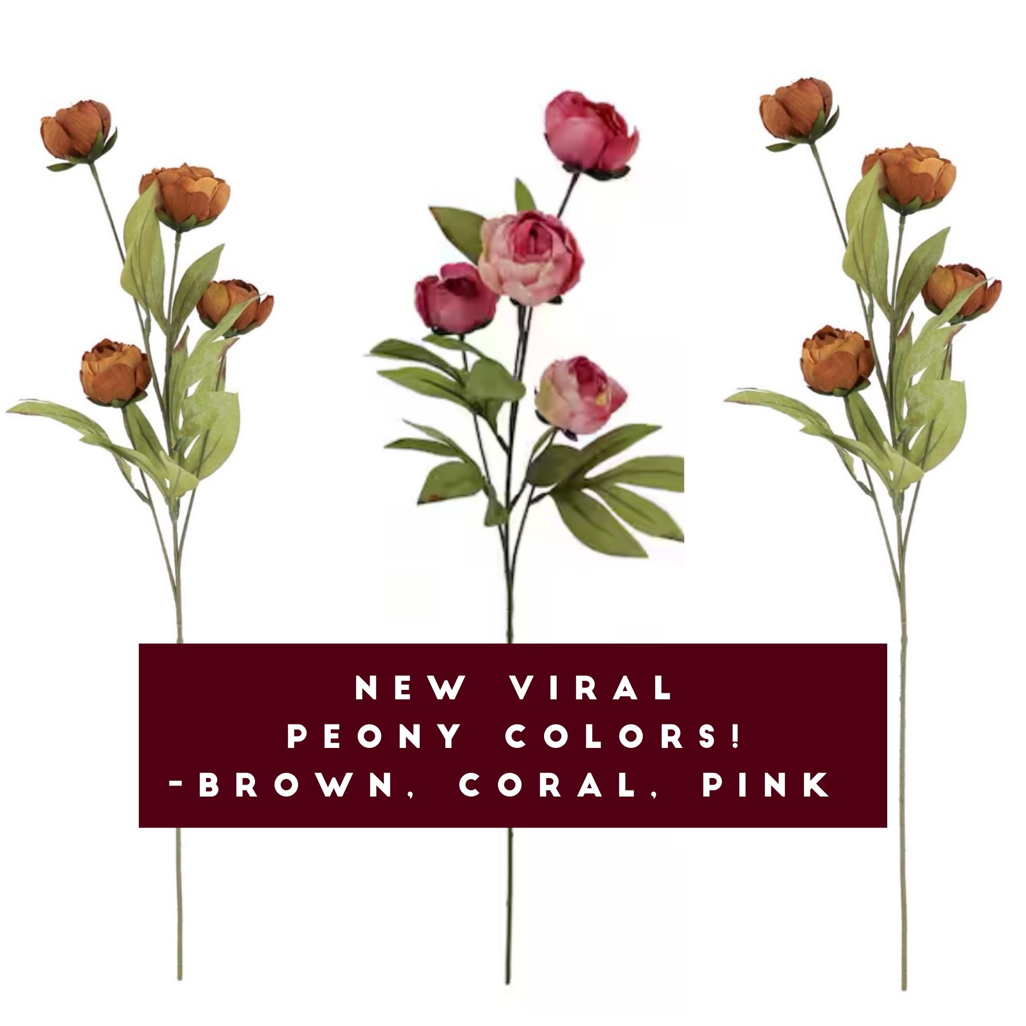 New viral peonies from Michaels ! New colors ! 

#LTKHome