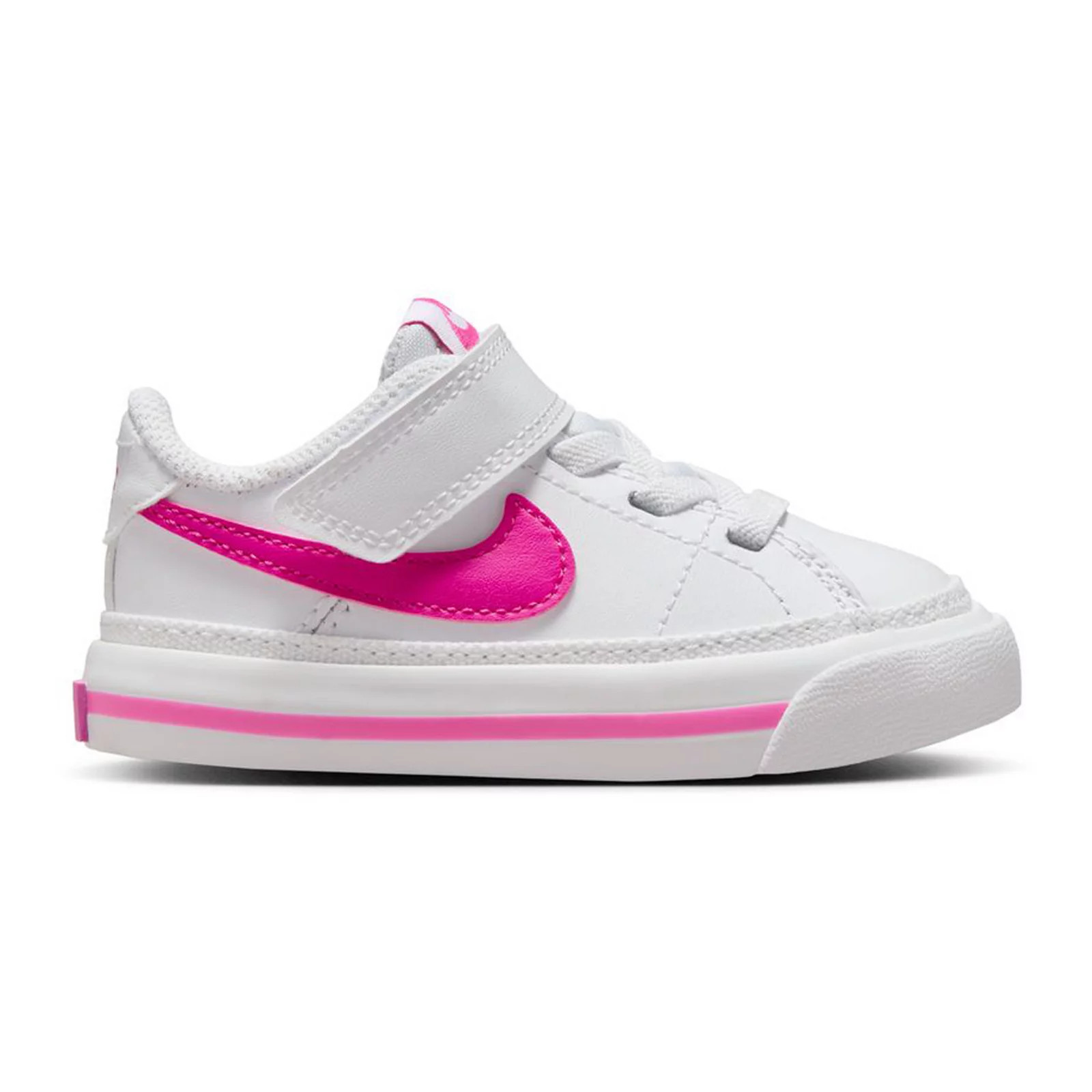 Nike Court Legacy Baby/Toddler Shoes, Toddler Girl's, Size: 4 T, White Laser Pink | Kohl's