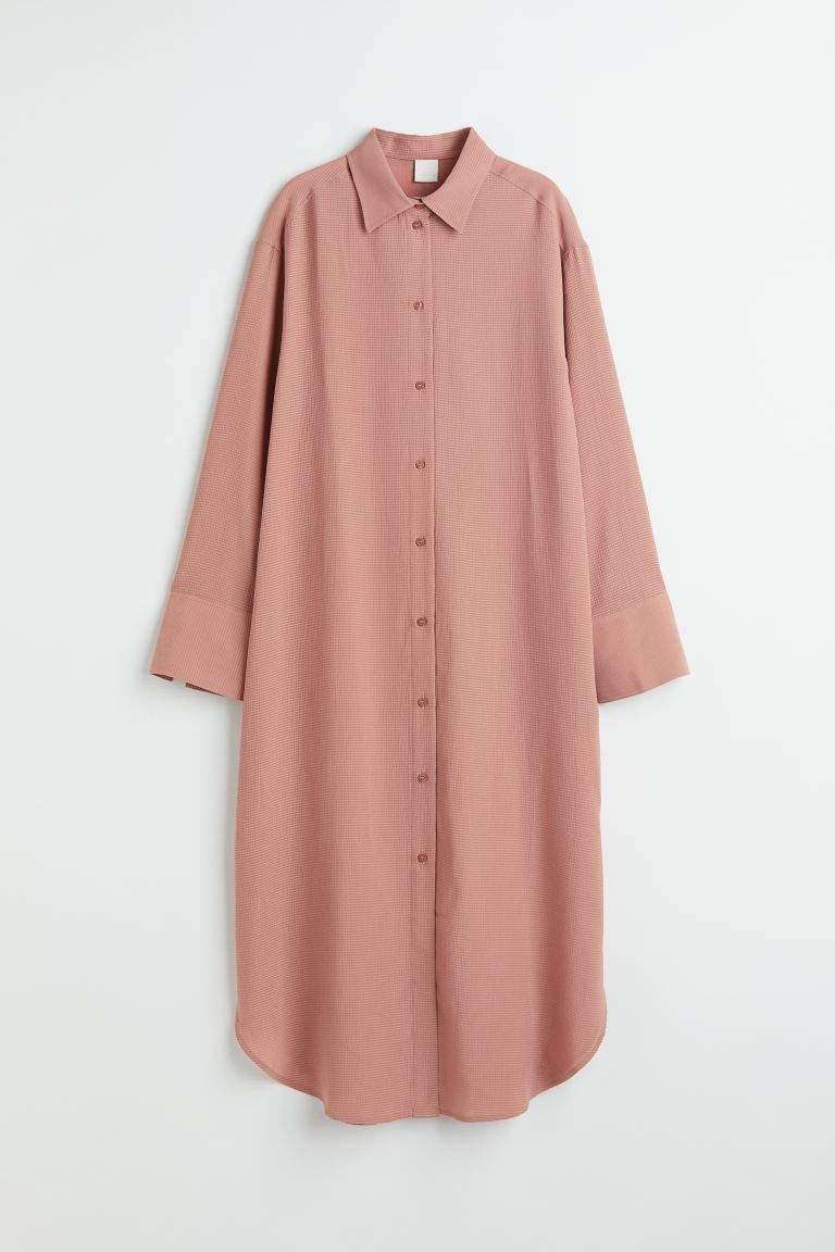 Jacquard-weave Shirt Dress | H&M (US)