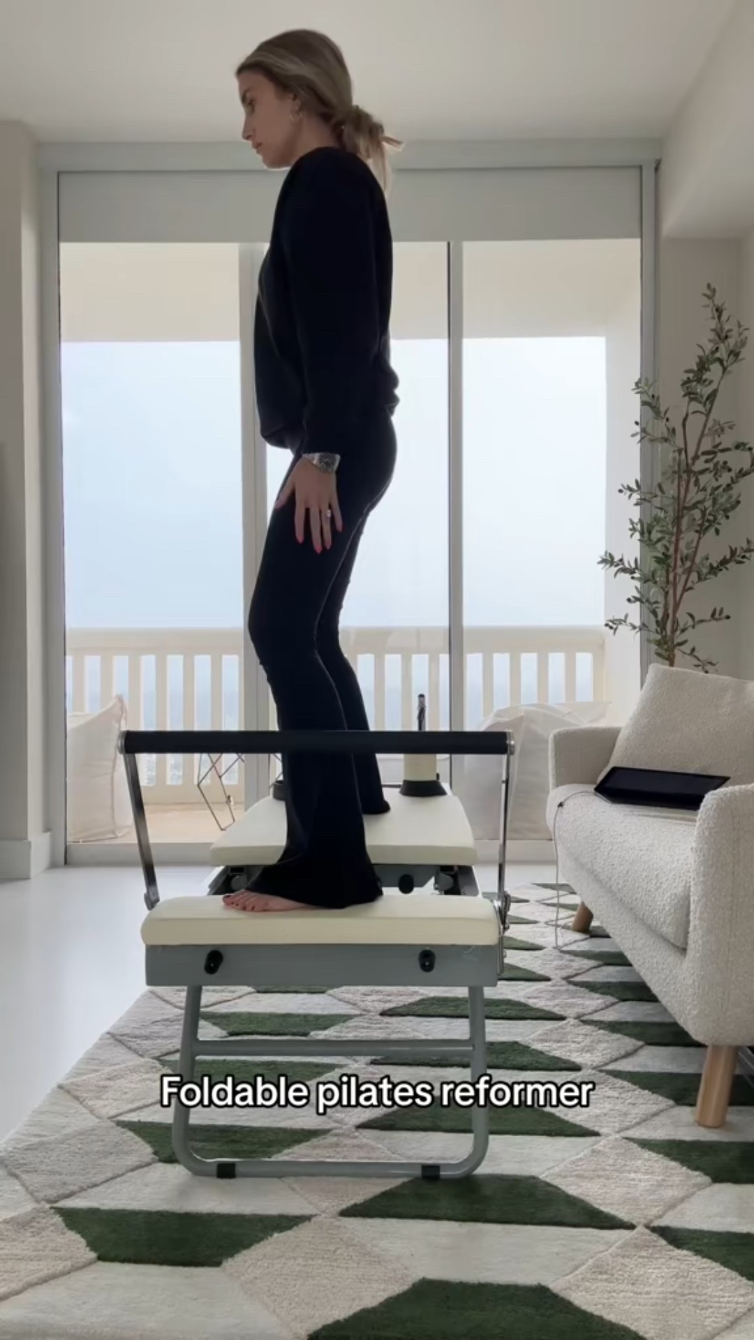 At home foldable Pilates reformer 

#LTKselfcare #LTKmorningroutine #LTKActive