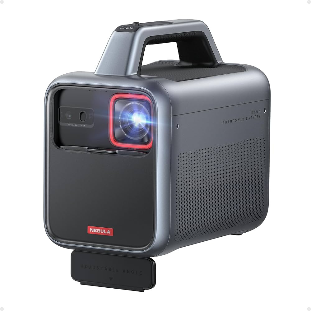 NEBULA Mars 3 Outdoor Portable Projector, 1000 ANSI Lumens, AI-Powered Image, Built-In Battery wi... | Amazon (US)