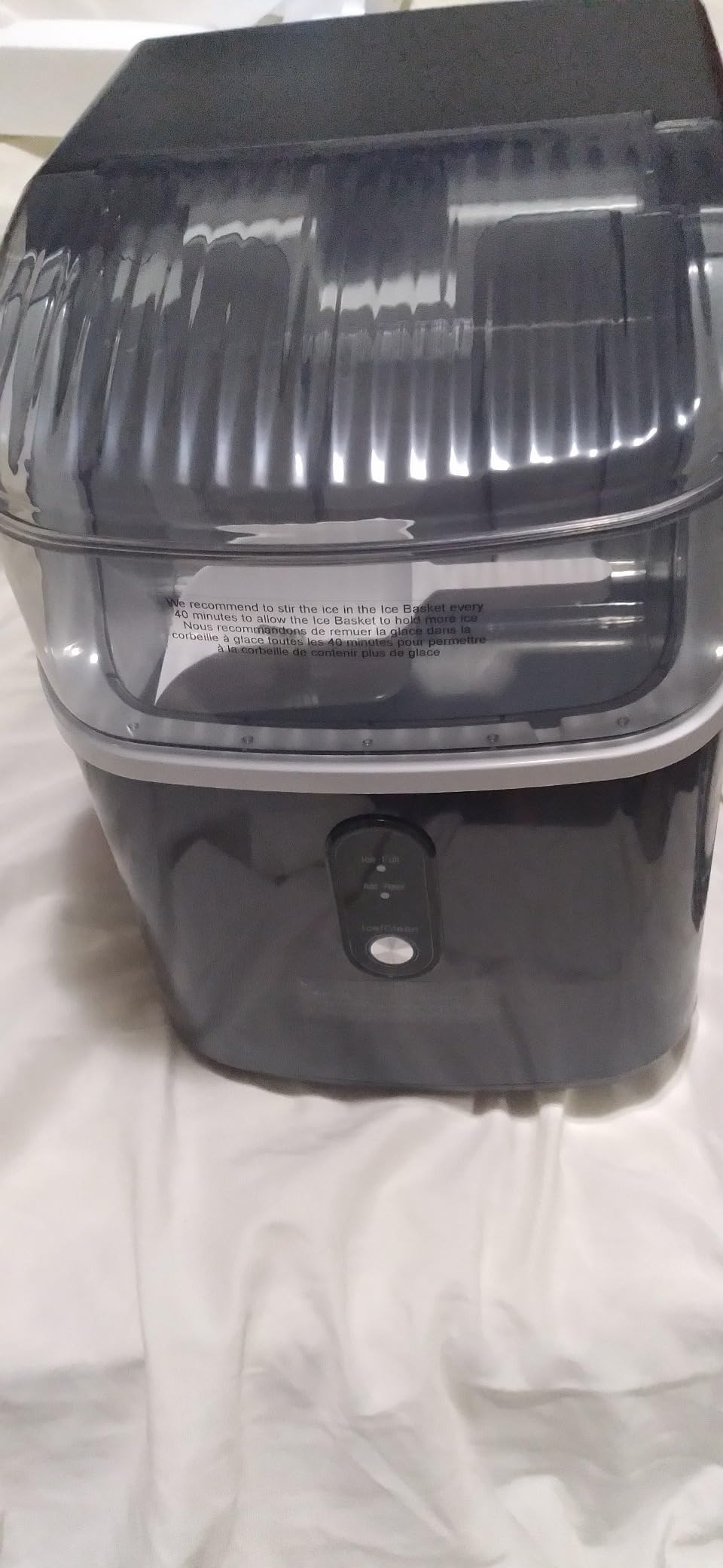 Joy Pebble Stainless Steel Ice Maker Countertop, 10,000pcs/33lbs/Day, Portable Nugget Ice Maker M... | Amazon (US)