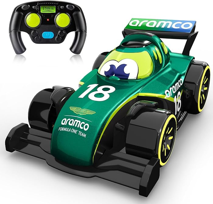 Aston Martin Aramco F1 Remote Control Race Car Toys for Ages 2-4 Formula 1 Collectible for Toddle... | Amazon (US)