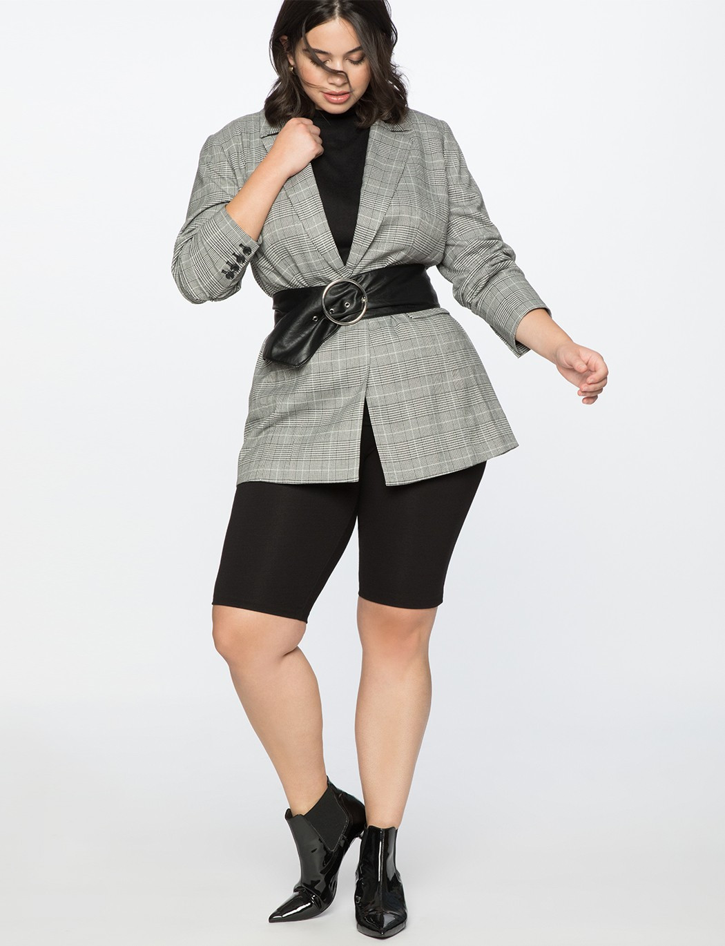 Biker Shorts | Women's Plus Size Pants | ELOQUII | Eloquii