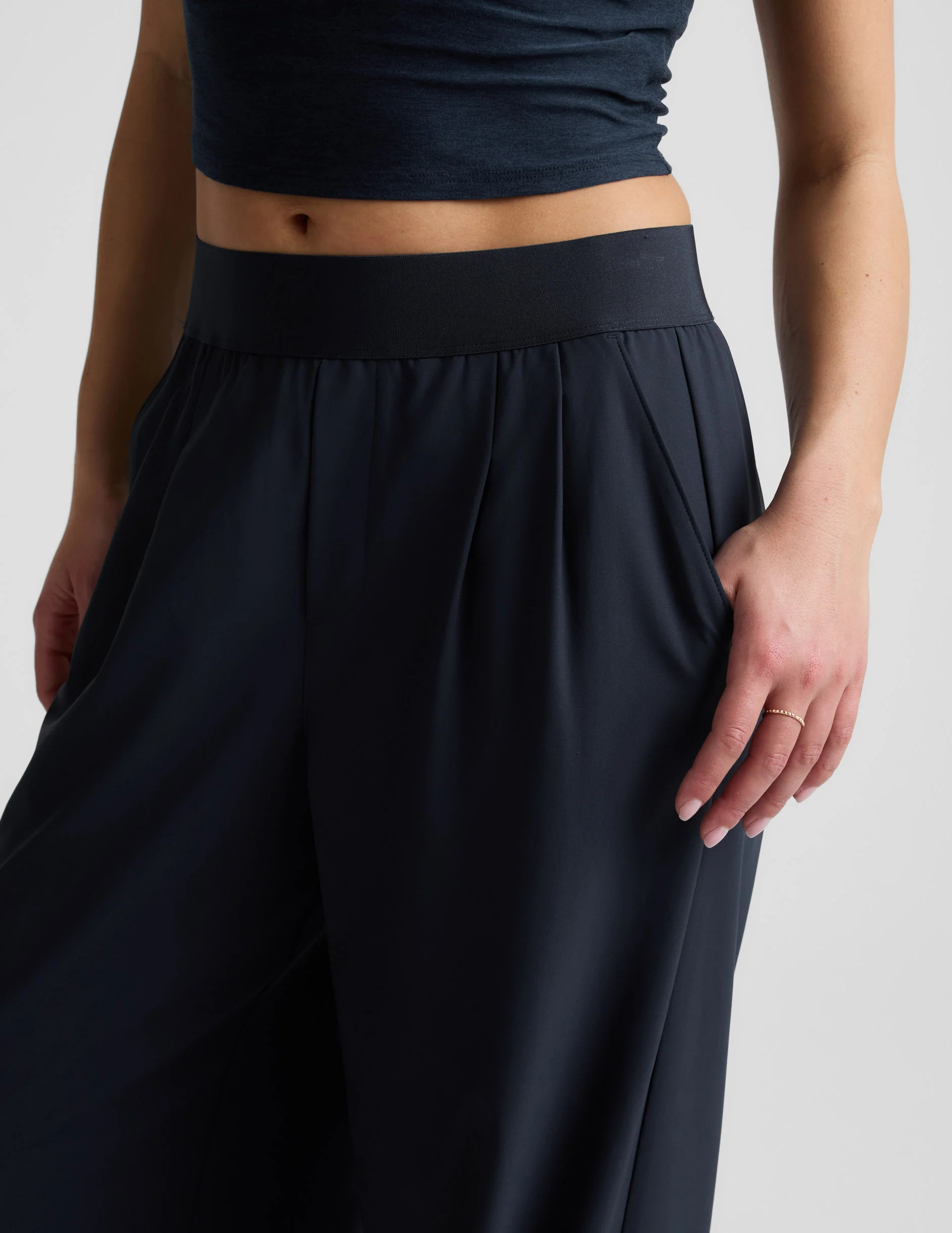 Elasticated Trouser Pant 31" | Beyond Yoga | Beyond Yoga