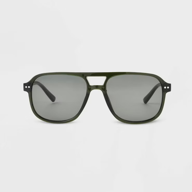 Women's Plastic Aviator Sunglasses - Universal Thread™ | Target
