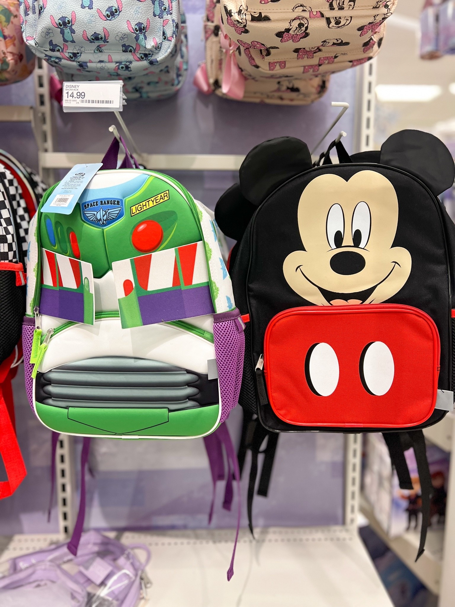 Disney backpacks 

Disney day, Disney kid, Mickey Mouse, Toy Story, Target finds, Disney finds, new at Target @Target

#LTKmomlife #LTKKids #LTKBaby