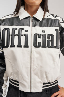AKIRA On The Run Moto Jacket Bomber | Black | Size XL | AKIRA