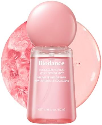 BIODANCE Collagen Peptides Jelly Serum Mist, Hydrating Face Mist, Plumping, Anti-Aging Face Spray... | Amazon (US)