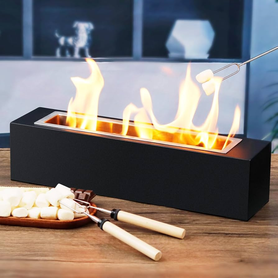 Flame Decor - Indoor/Outdoor 100% Safe Burning Only with Gel | Amazon (US)