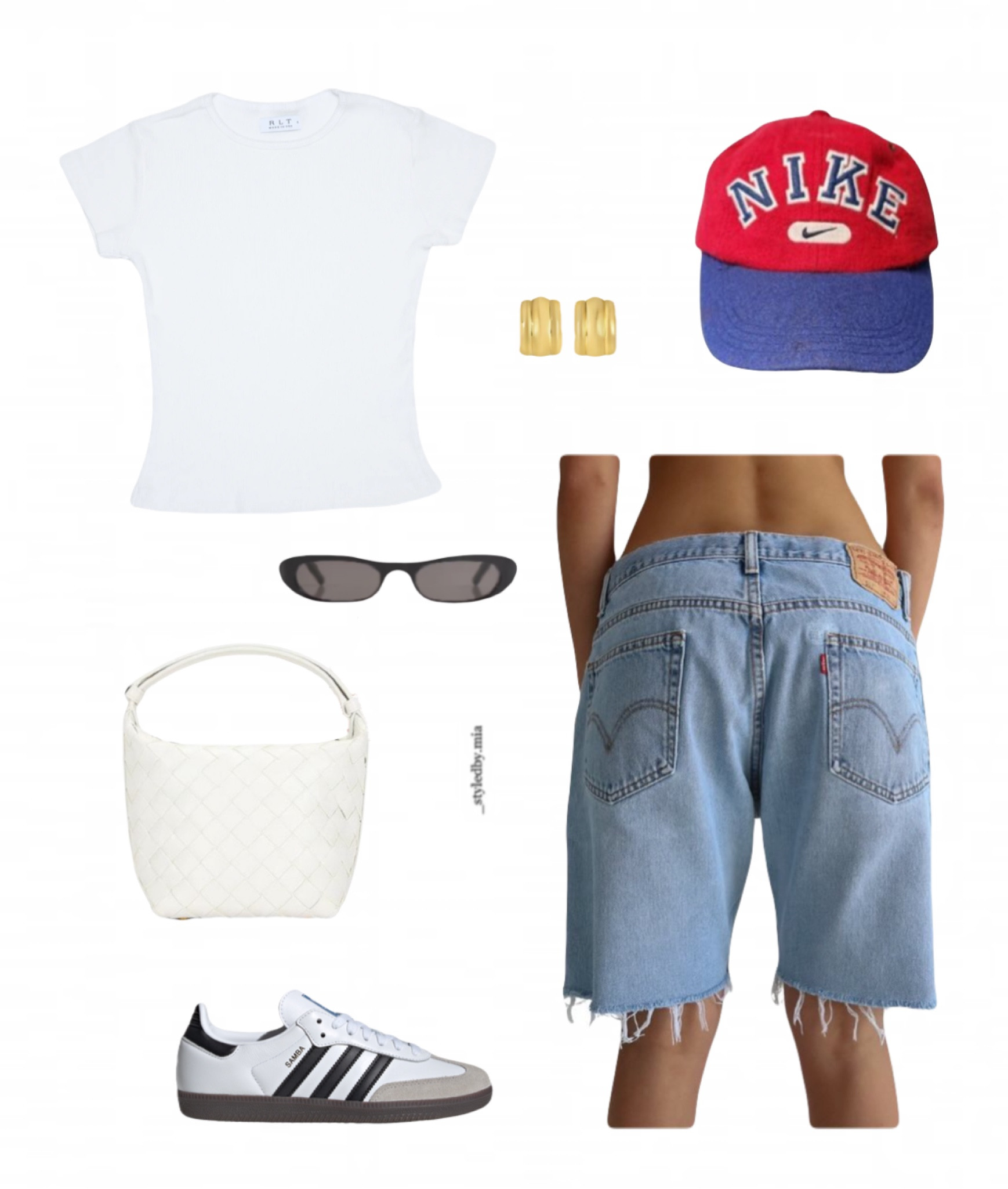Hat is Nike, top is rlt basics, shorts are denim by orlee 

#LTKSeasonal #LTKStyleTip #LTKU