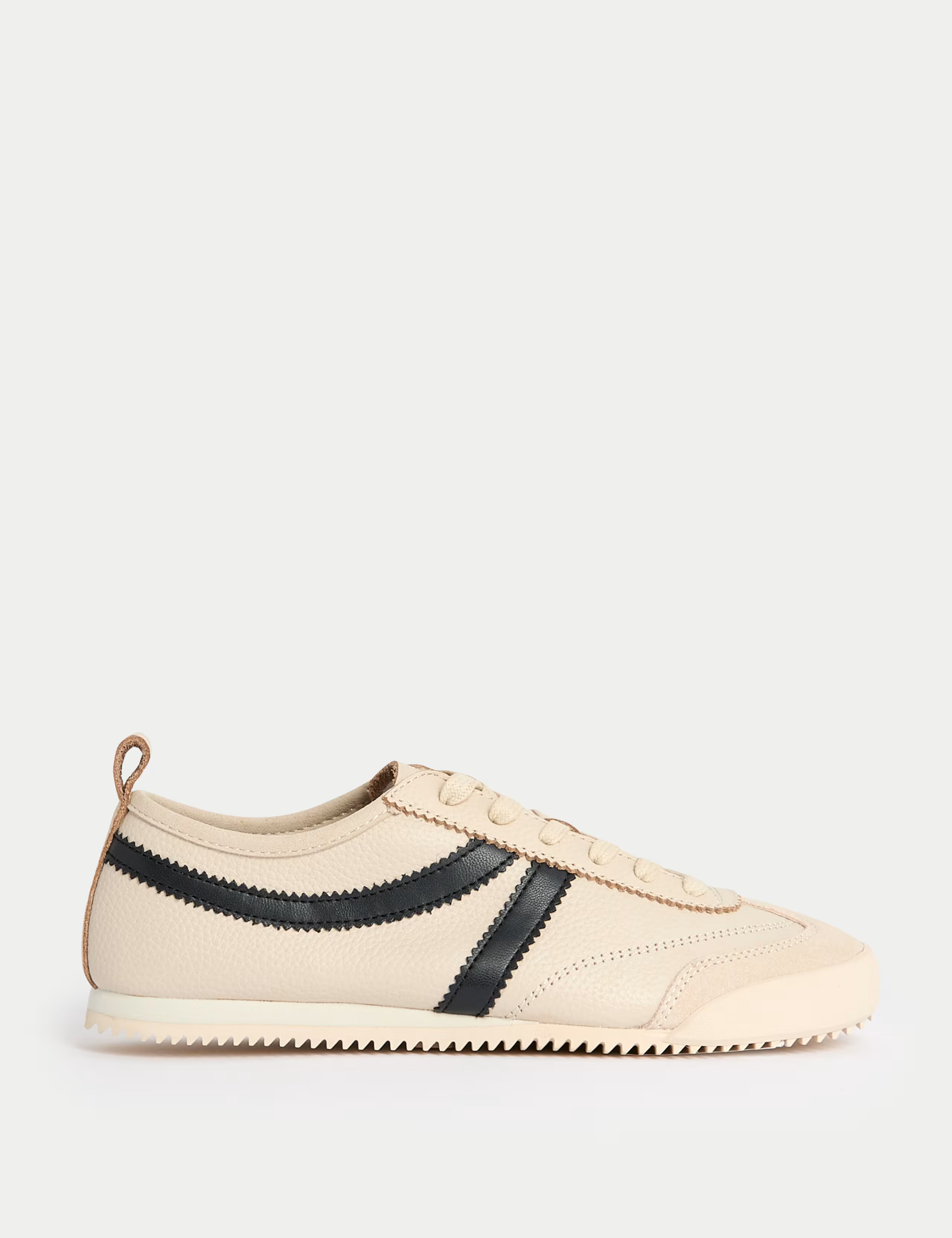 Leather Stripe Trainers | Marks & Spencer (UK)