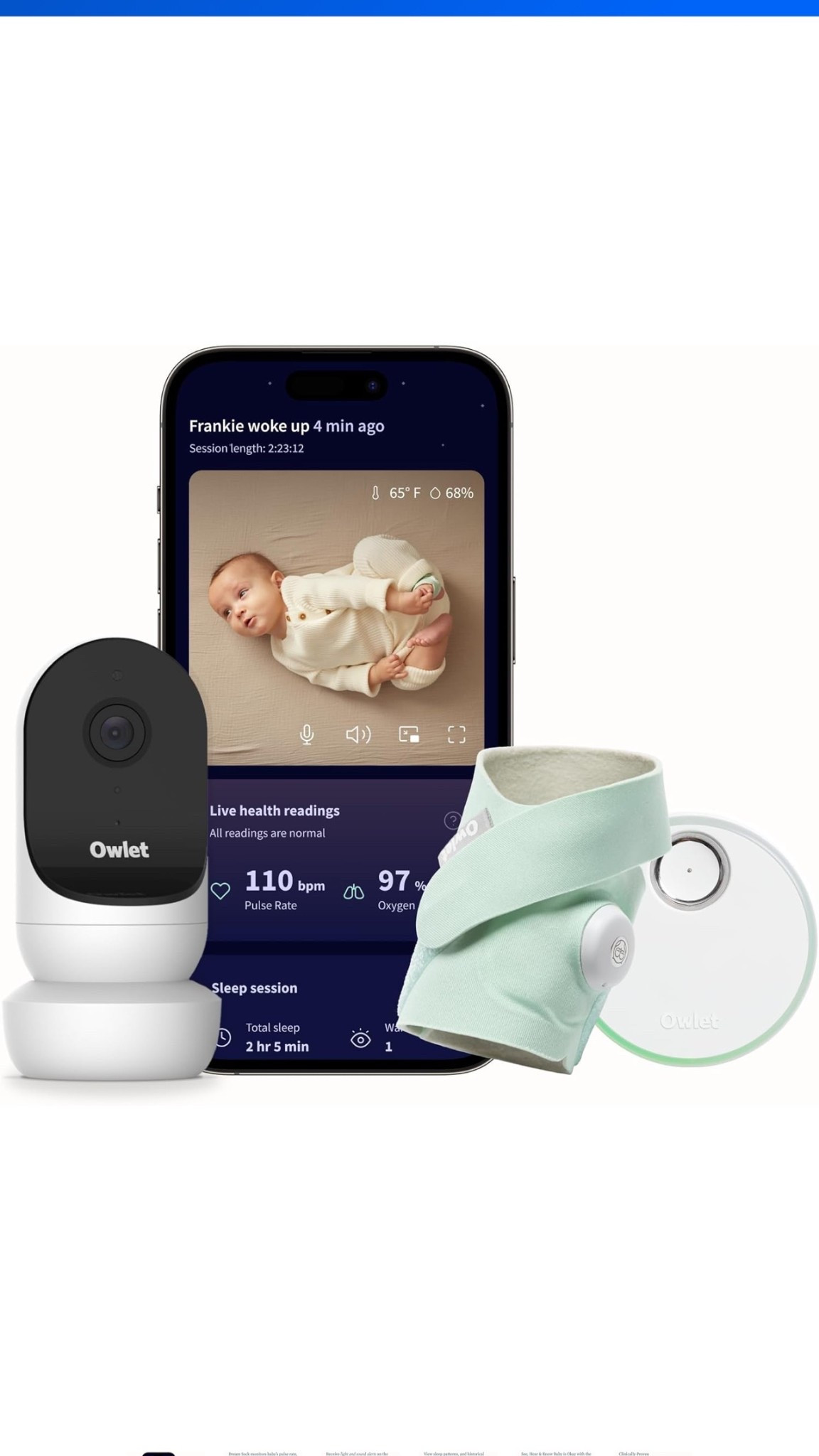 Amazon Prime Deal - Owlet Sock & Camera 

@amazon

#LTKBump #LTKBaby #LTKFamily