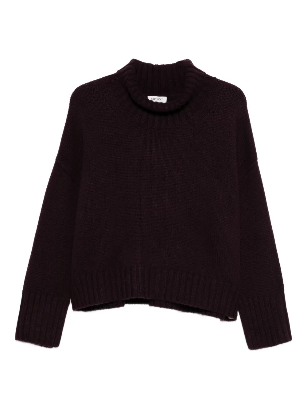 Soft Goat Girlfriend Knit Turtle Neck | Purple | FARFETCH DE | Farfetch Global
