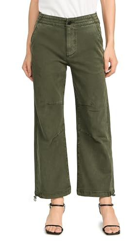 PAIGE Women's Reid Joggers, Vintage Forester Green, 32 | Amazon (US)