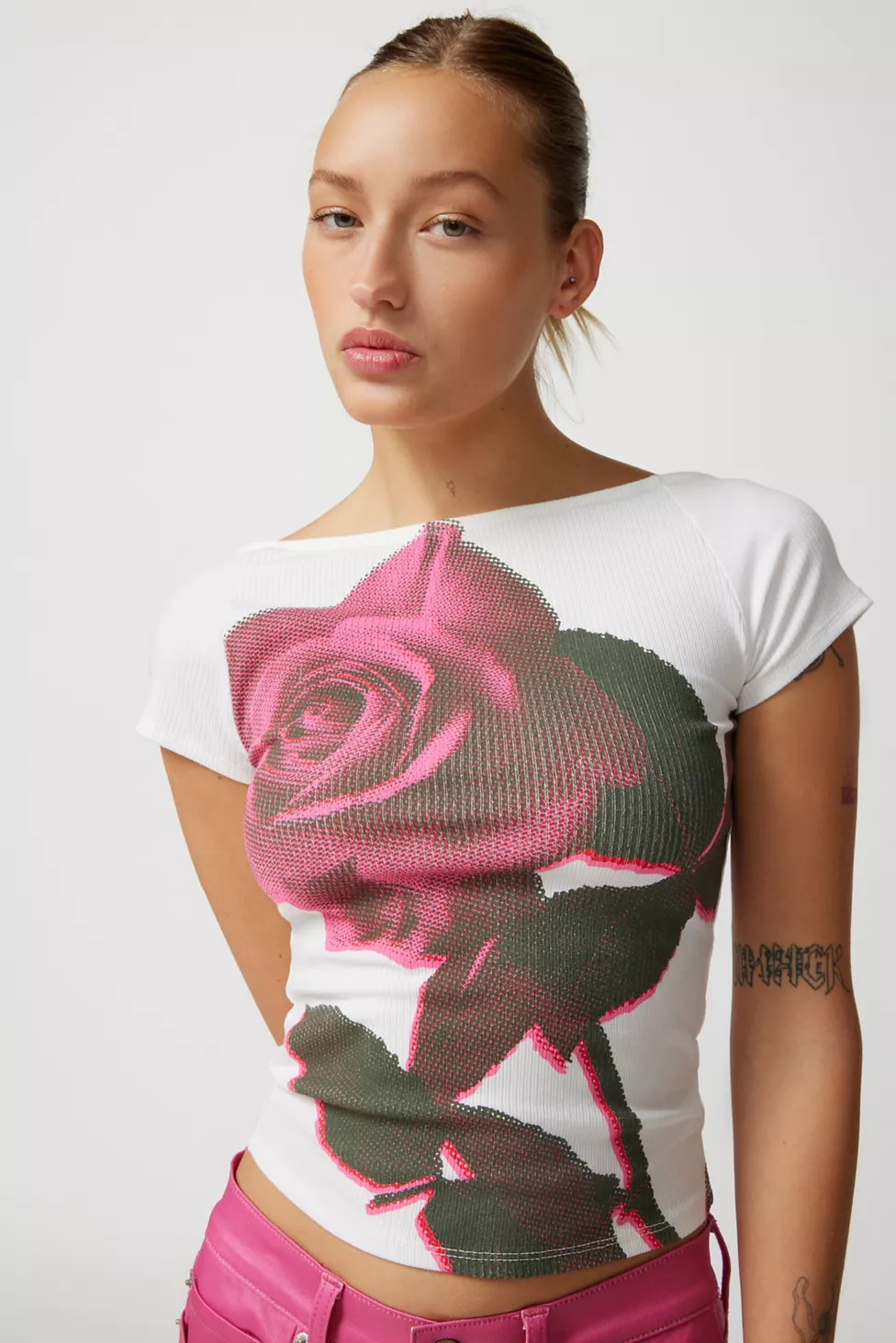 UO Rose Nadia Rose Low-Back Top | Urban Outfitters (US and RoW)