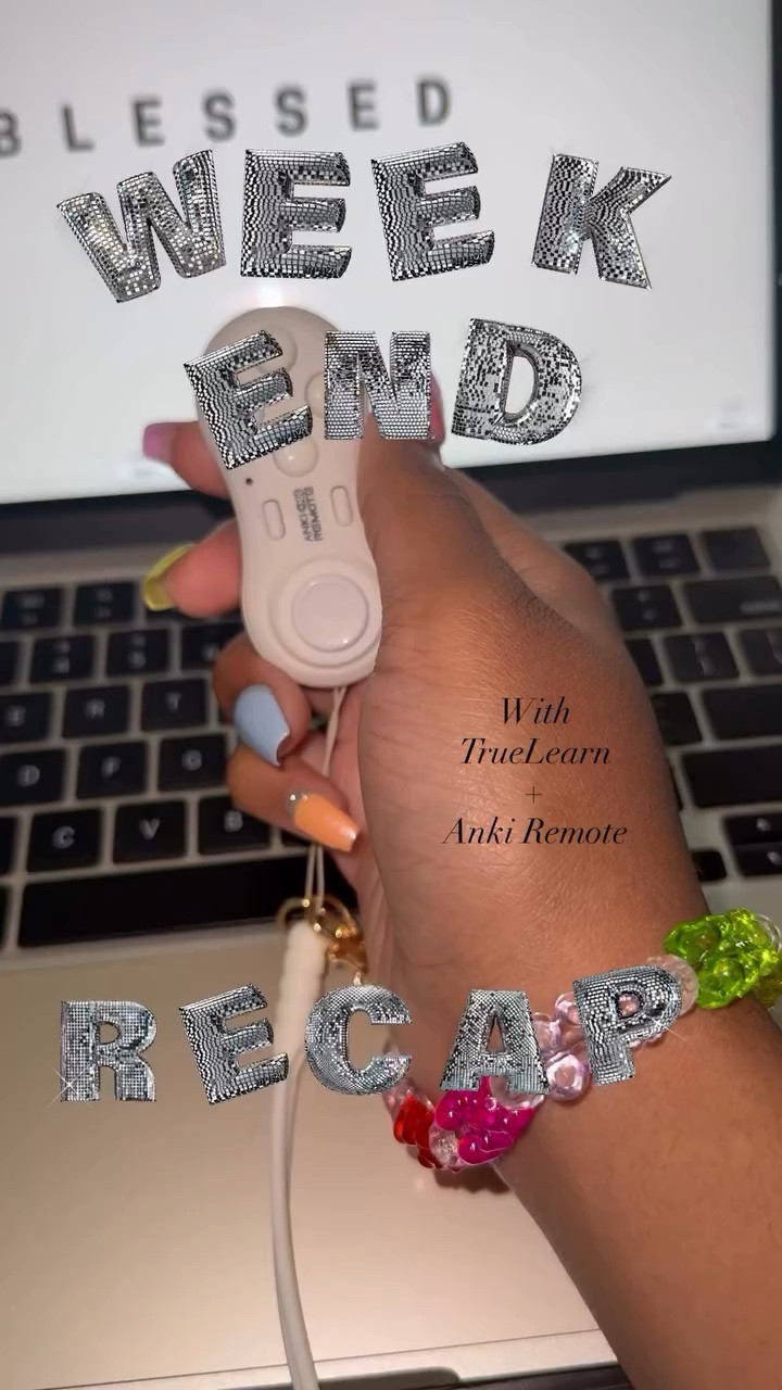 Weekend Recap!
No exam Today = more time to master immunology w/ @truelearn @ankiremote 


@Michaels wristlet 
#medschool #medstudentlife #premed #medstudent #futuredoctor

#LTKdayinmylife #LTKvlog #LTKmorningroutine