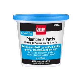 Oatey 9 oz. Stain-Free Plumber's Putty 31177 - The Home Depot | The Home Depot