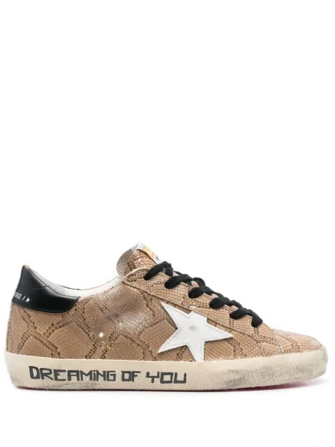 Golden Goose Super-Star low-top Sneakers - Farfetch | Farfetch Global