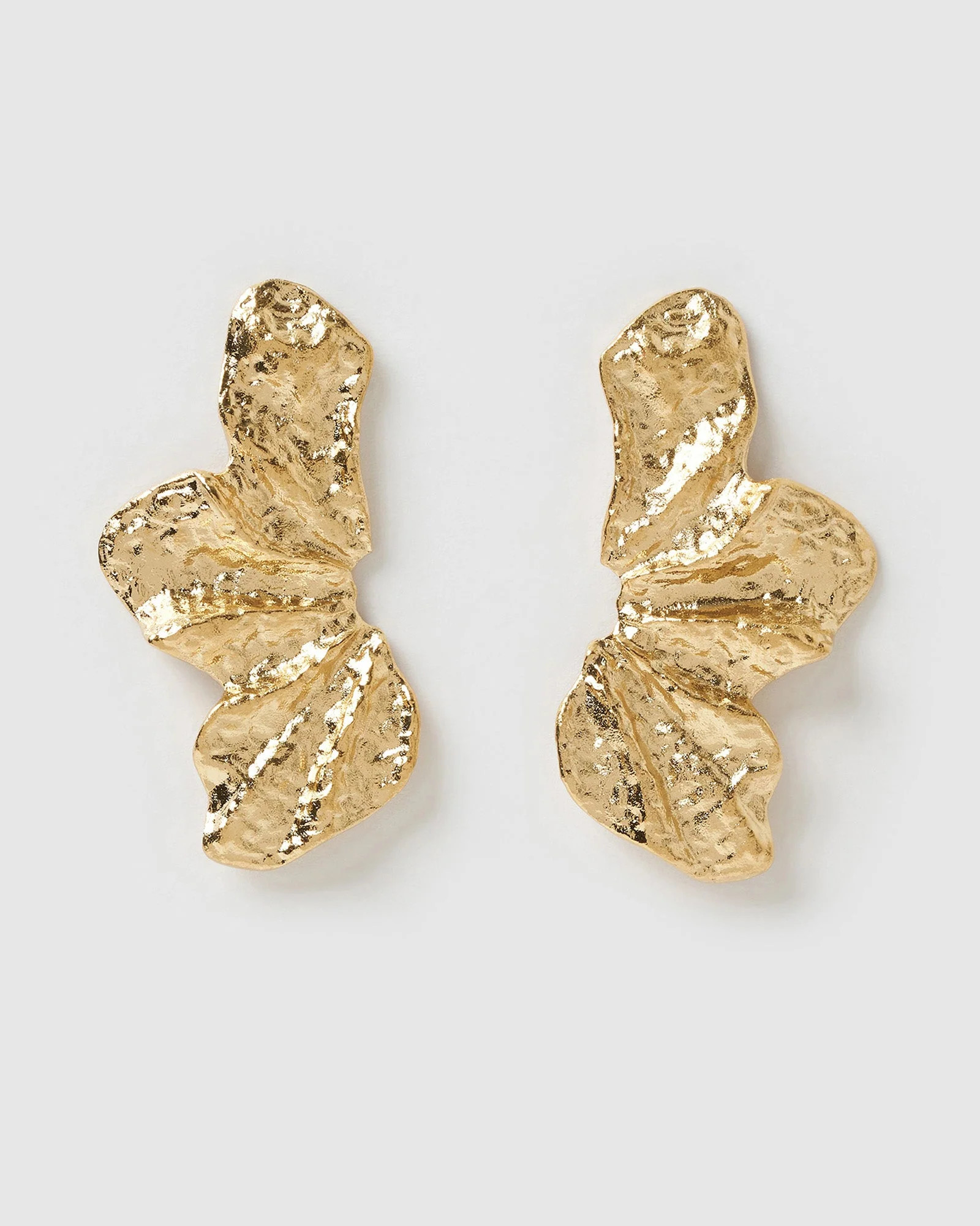 Stassia Gold Earrings | Arms Of Eve