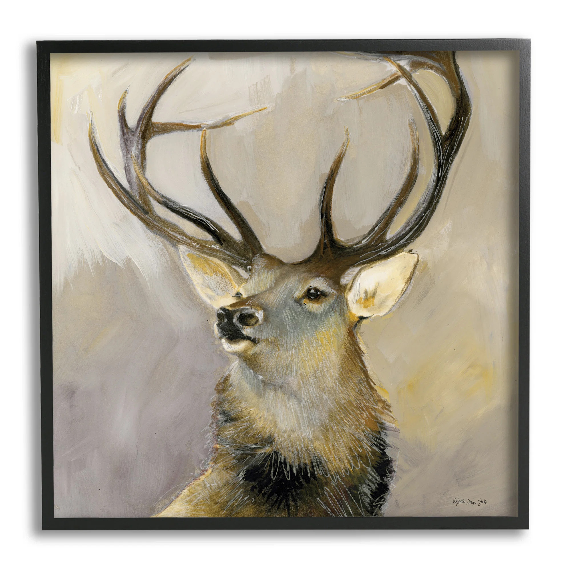 " Elk Forest Wildlife Portrait " | Wayfair North America