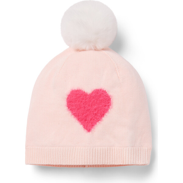 Heart Pom Beanie - Janie and Jack Hats, Scarves & Gloves | Maisonette | Maisonette