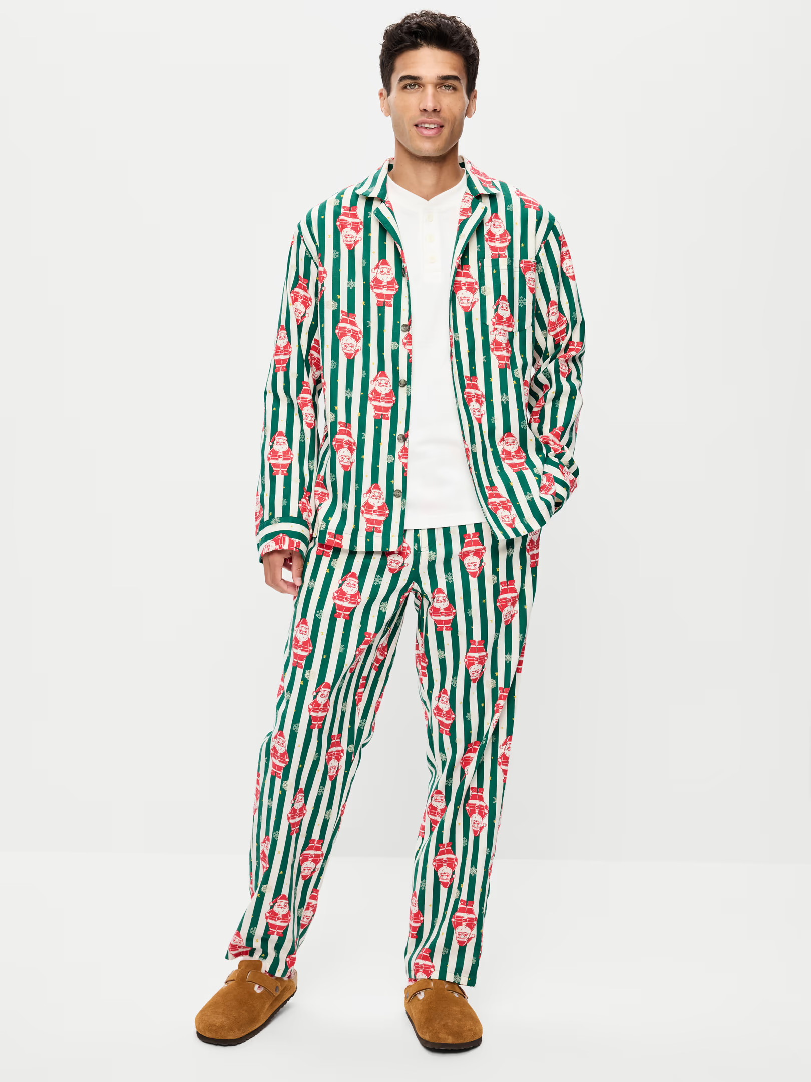 Flannel Pajama Pant Set for Men | Old Navy (US)