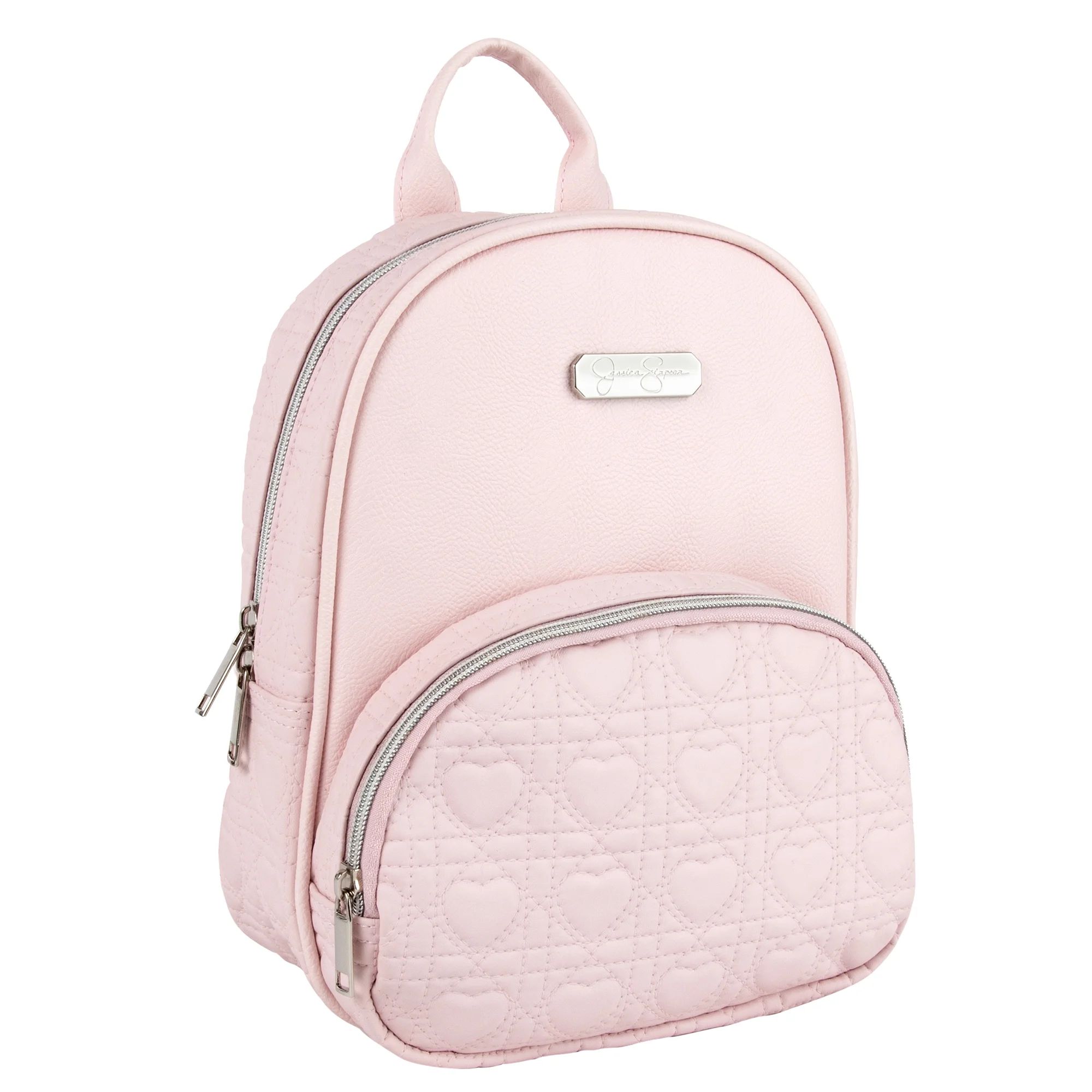 Jessica Simpson Mini Quilted Waterproof Vegan Leather Backpack for Women, Teens and Girls for Wor... | Walmart (US)