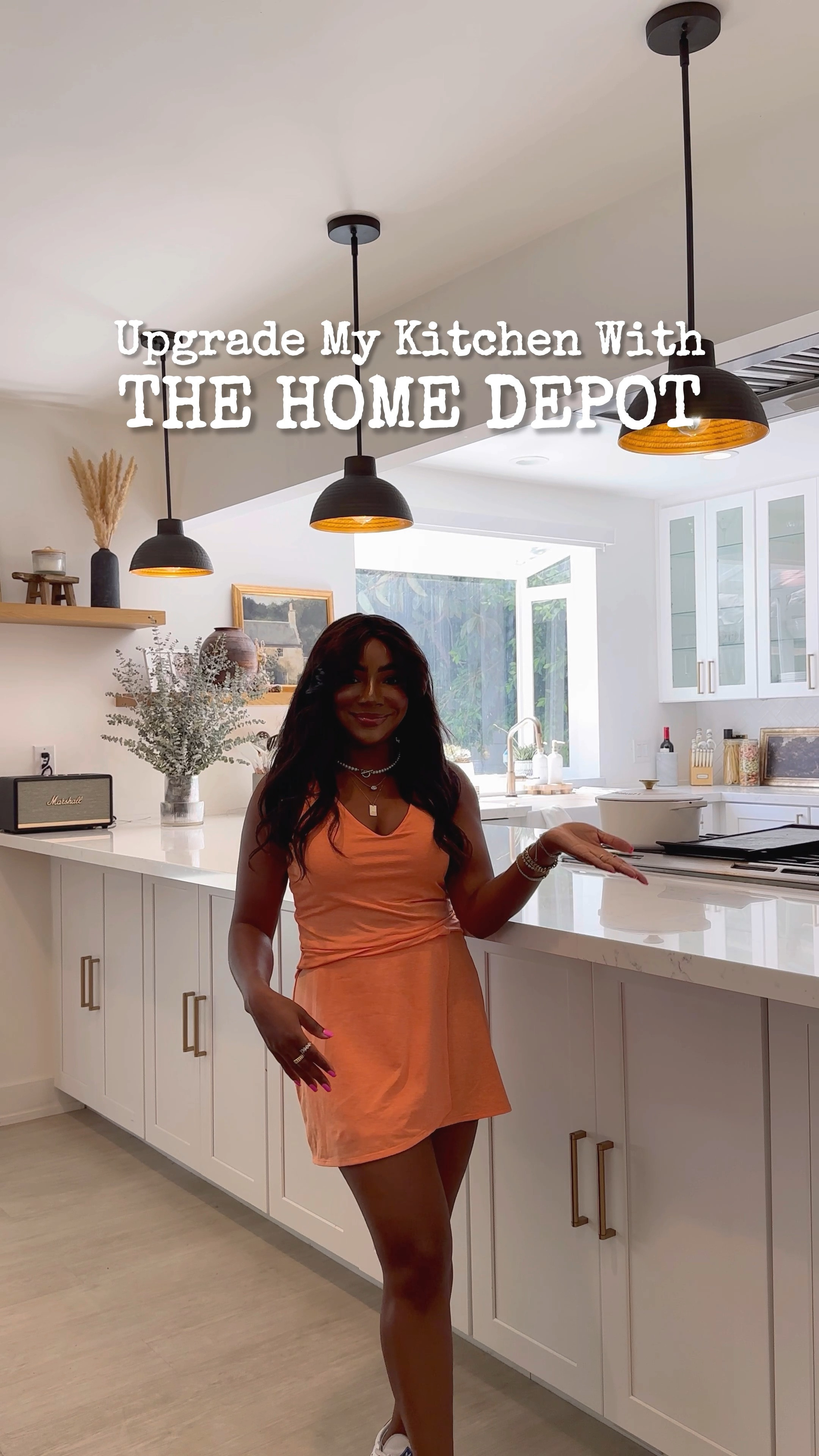 Comment SHOP to receive a DM with a link to my brand new barstools! 🪑🏠🔧✨ The @homedepot 

The new season is approaching and it was def time to refresh my space! #thehomedepot has so many choices to help decorate your home from furniture to wall decor! I went with these gorgeous black + woven stools to help tie my kitchen area together! 

The Home Depot is my new decor go-to! They have every day low prices year around, free shipping on orders over $45 and flexible delivery options. Check out my LTK for even more pieces that caught my eye! 👀 #thehomedepotpartner 


#LTKVideo #LTKSaleAlert #LTKHome