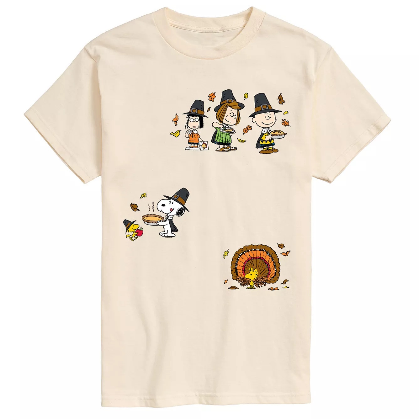 Men's Peanuts Thanksgiving Collage Graphic Tee | Kohl's