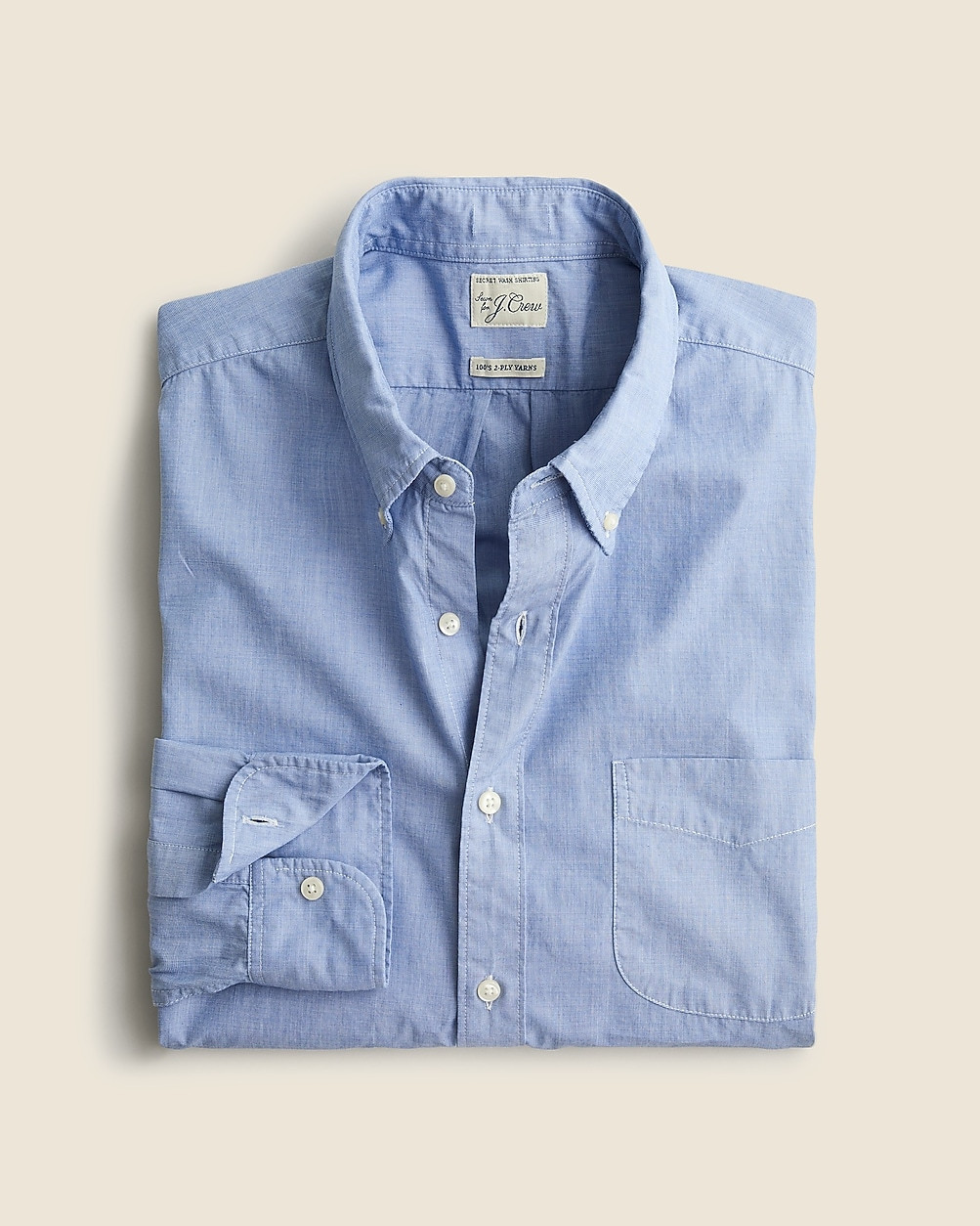 Slim Secret Wash cotton poplin shirt | J. Crew US