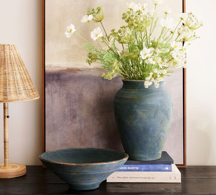 Indigo Artisan Handcrafted Ceramics Collection | Pottery Barn | Pottery Barn (US)