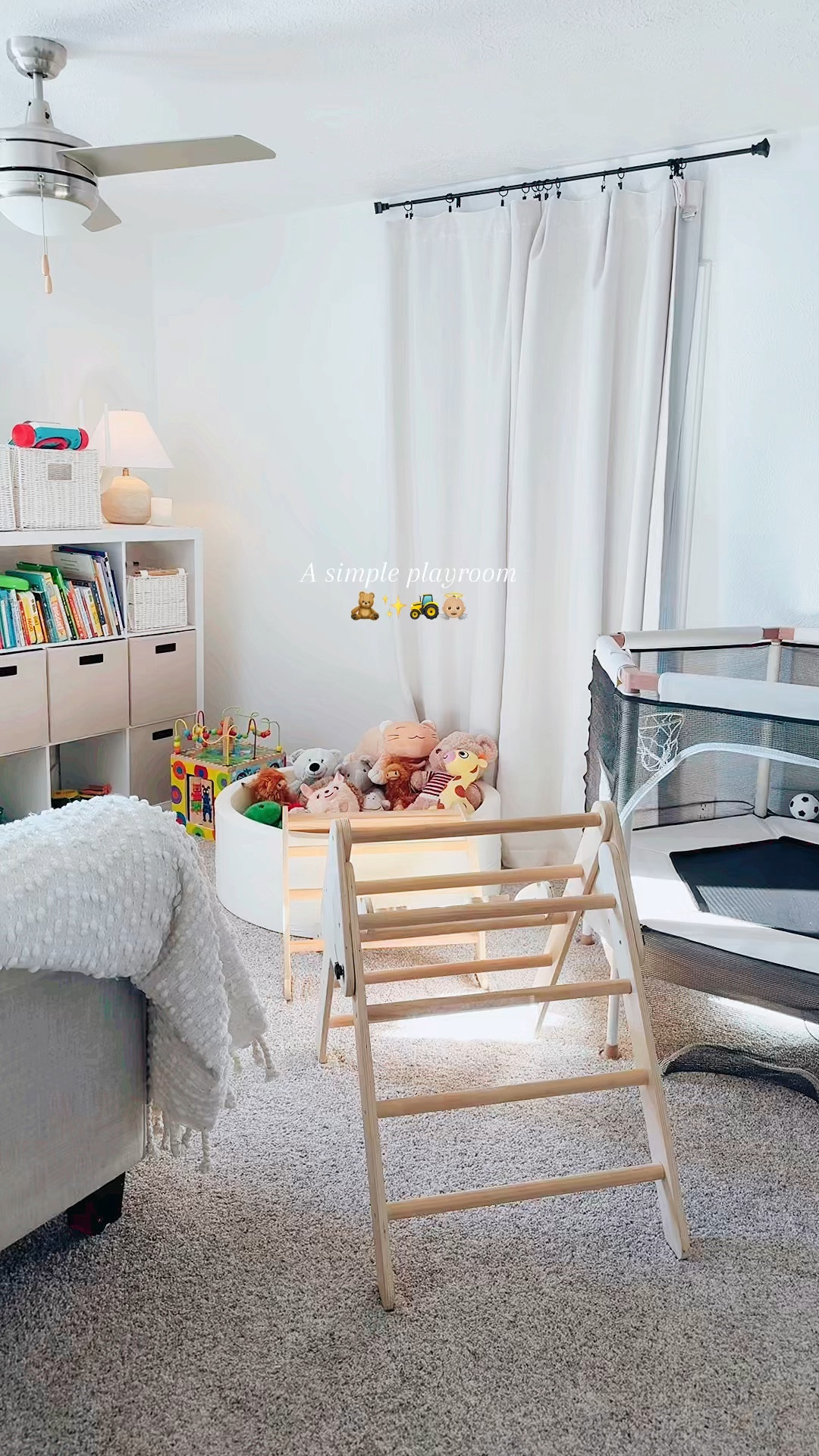 Simple Toddler playroom #playroom #toddler #baby #boymom #boyroom #mom #momlife #babyboy #toddlerboy #toys #toddlertoys #1yearold 

#LTKSaleAlert #LTKFindsUnder50 #LTKBaby