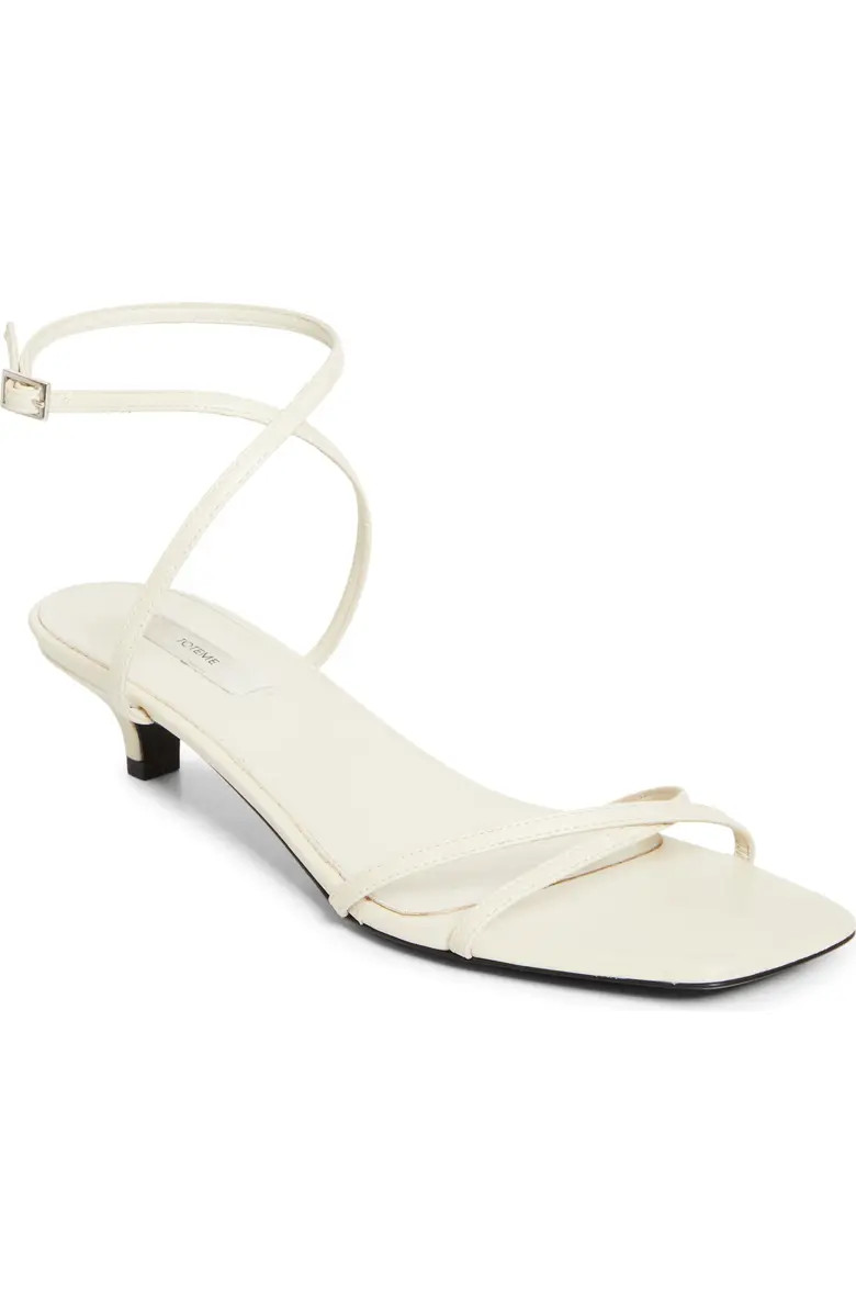 Crossover Kitten Heel Sandal (Women) | Nordstrom