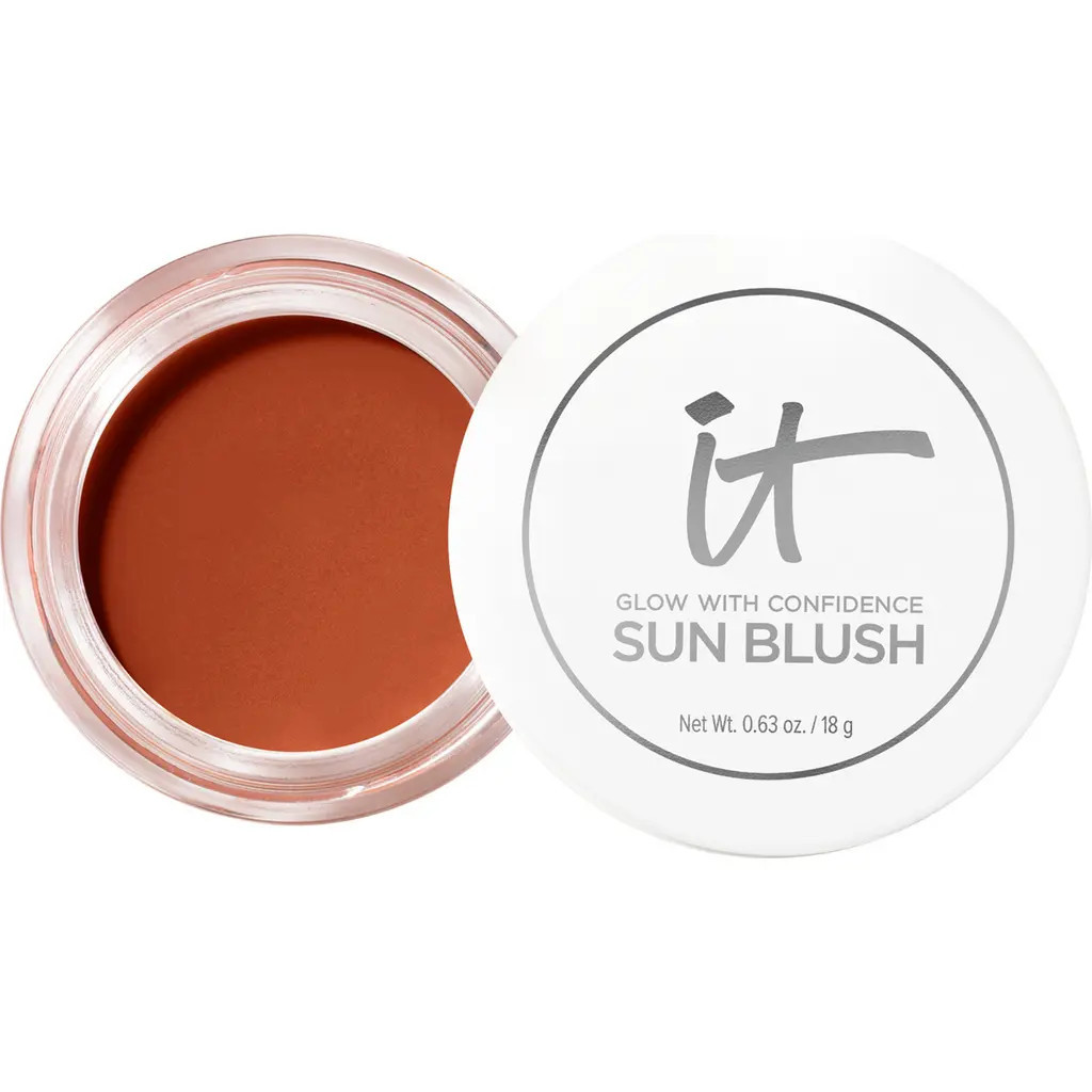 IT Cosmetics Glow with Confidence Sun Cream Blush in Sunray 40 at Nordstrom | Nordstrom
