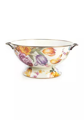 MacKenzie-Childs Flower Market Everything Bowl - White, 208 Ounces | Belk