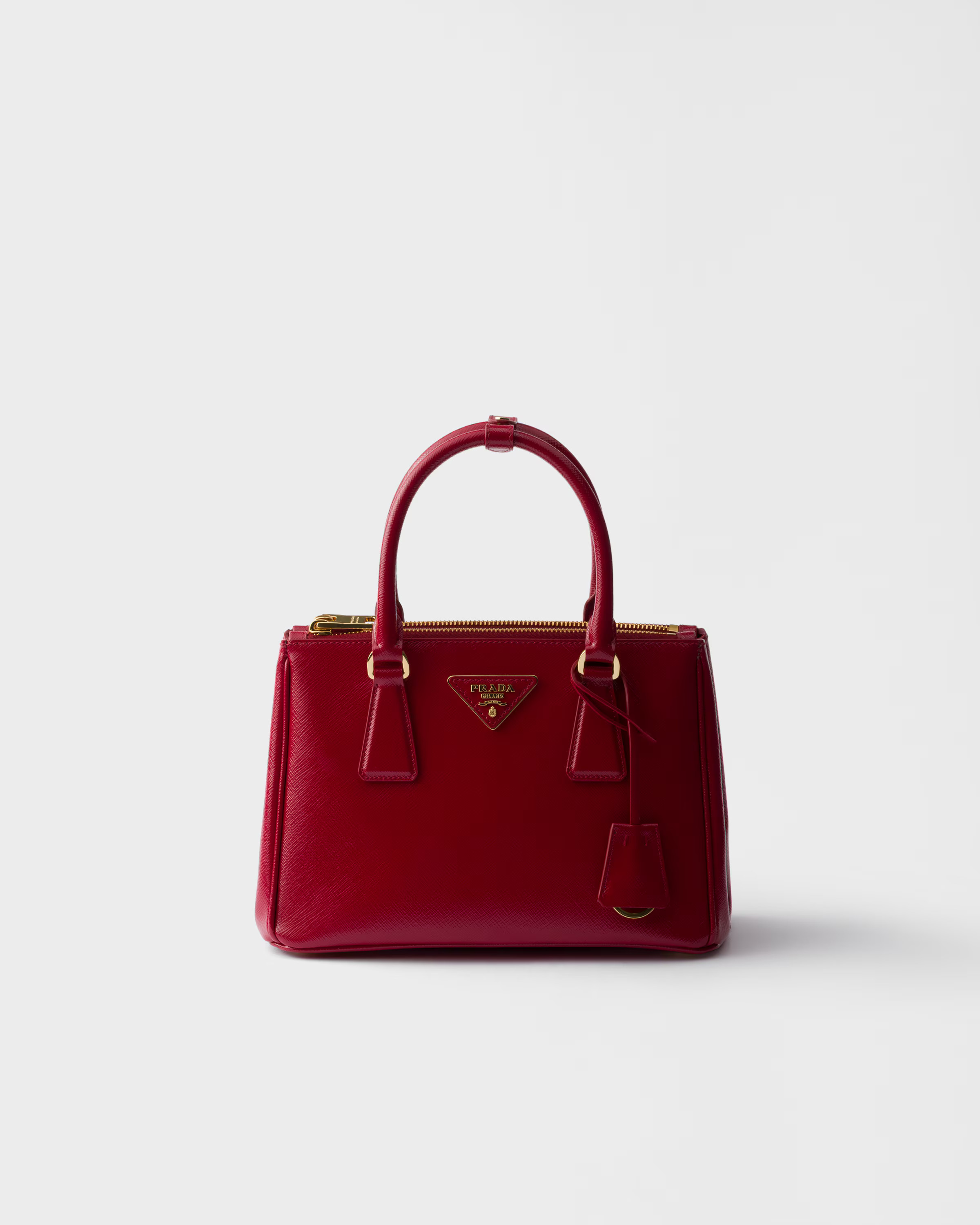 Prada Galleria small patent Saffiano leather bag | Prada US