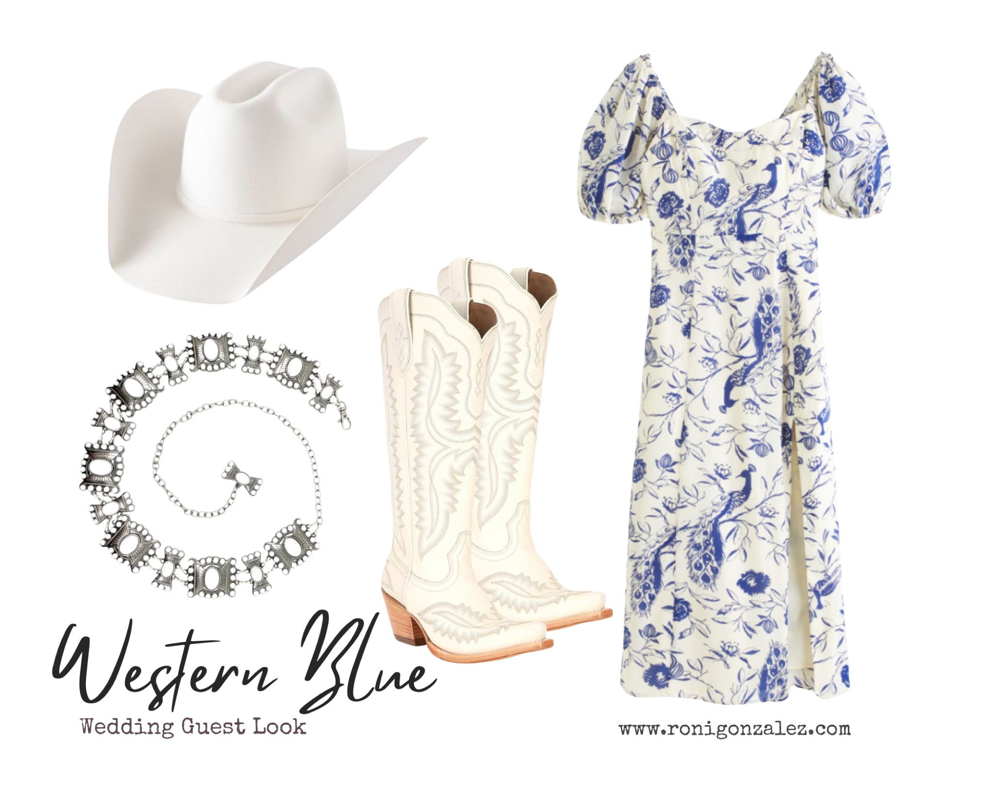Western Floral Wedding Guest Look | Ariat Western Cowgirl Boots | Conch Belt | White Cowgirl Hat 

#LTKwedding #LTKstyletip #LTKshoecrush