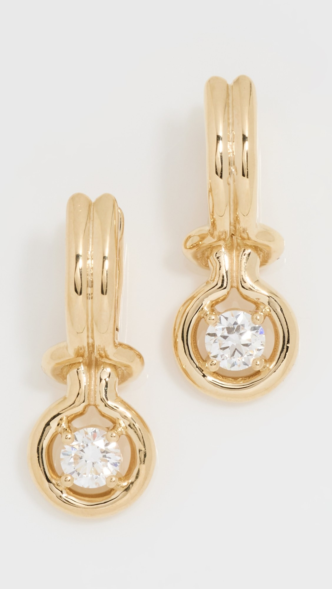 18k Gold Rocky Diamonds Earrings | Shopbop