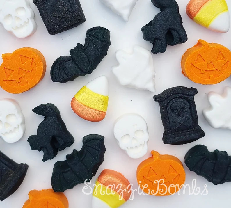MINI Halloween Bath Bombs Halloween BATH BOMB Halloween - Etsy | Etsy (US)