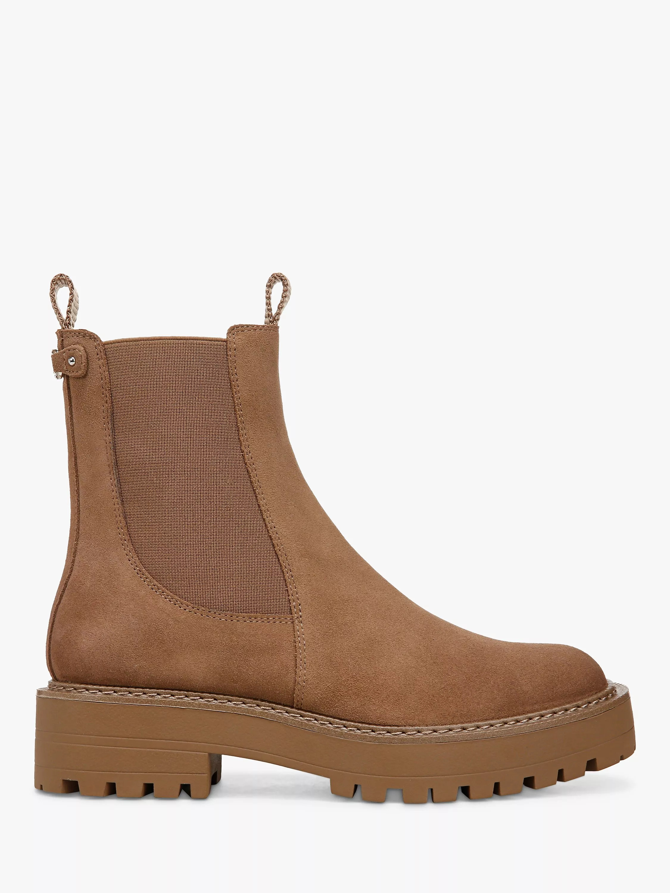 Sam EdelmanLaguna Suede Chelsea Boots, Almond Taupe | John Lewis (UK)