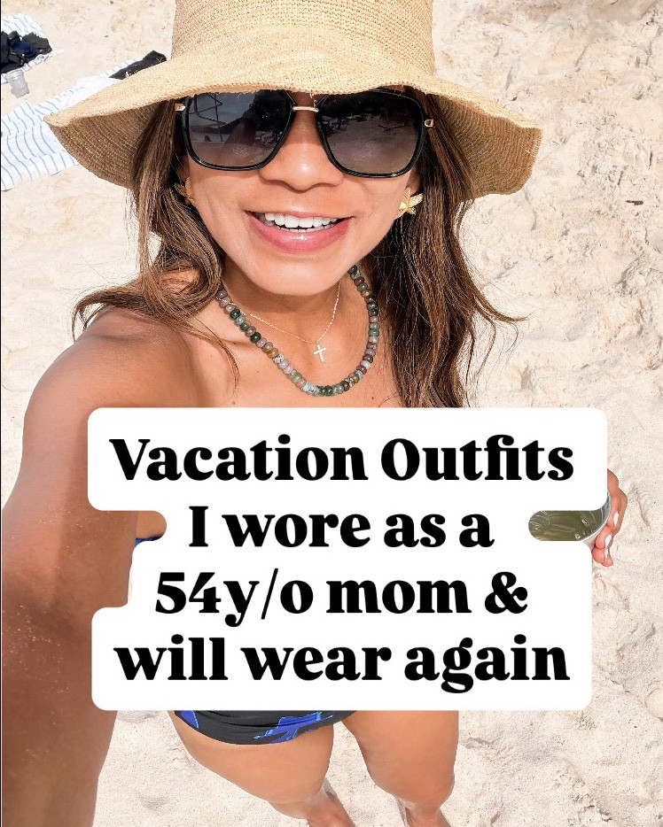 I’m 5’2” 118#ish for reference 
Vacation Outfits I wore so far on this Caribbean Cruise.
Amazon swimsuits in size small tts.
One piece swimsuit with the ruffle on the shoulder in size 4(I sized up).
All sandals tts.
White flower top in small tts.
Fringe skirt tts.
All other dresses and swim cover up with n size small tts. I wore pasties in all of the dinner outfits(linked my fave). 
Linking all Accesories. 
Cruise outfits, vacations outfits, resort wear, Caribbean cruise outfits, Amazon finds, fashion over 40, over 50 style, midlife fashion, petite fashion, affordable fashion, fashion over40, tummy control one piece swimsuits. 


#LTKPetite #LTKTravel #LTKOver40