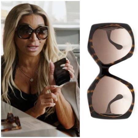 Karen Huger’s Oversized Sunglasses in Austin