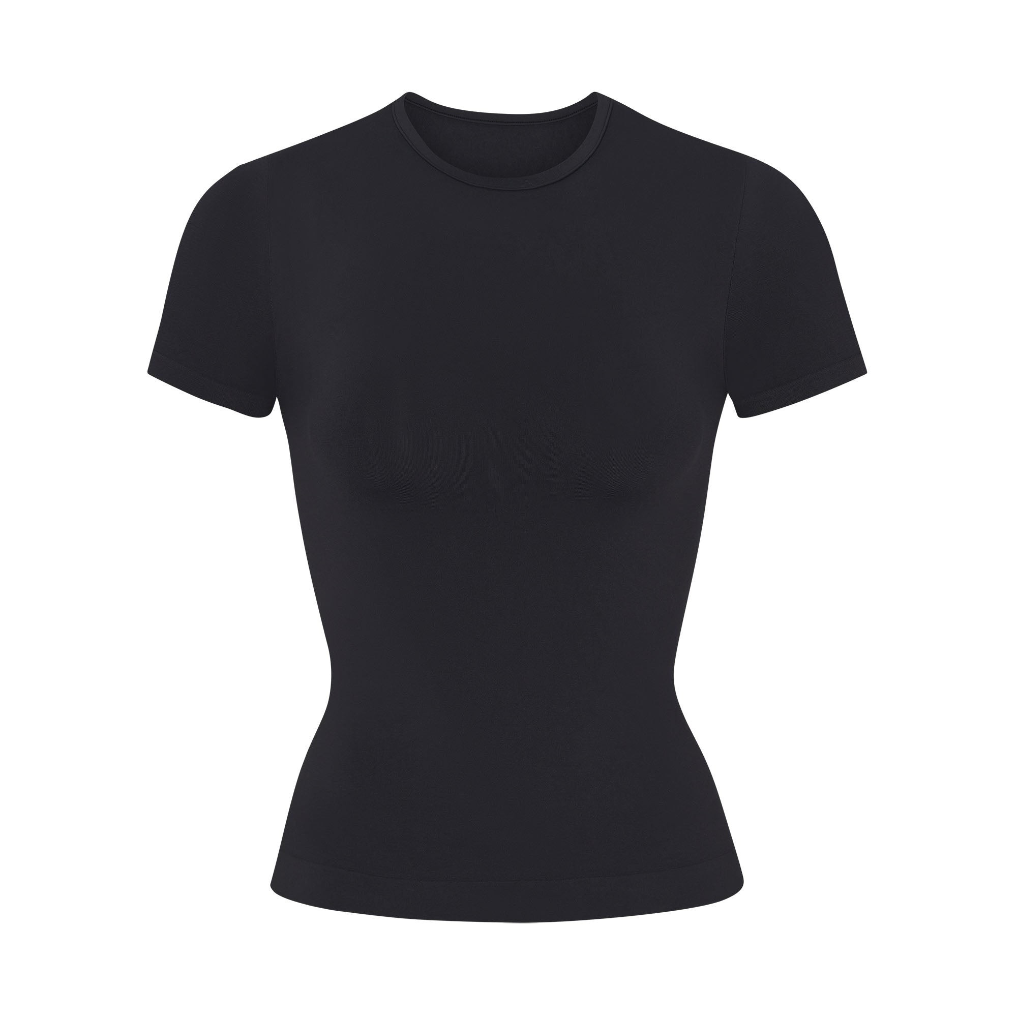 Soft Smoothing T-Shirt - Onyx | SKIMS | SKIMS (US)