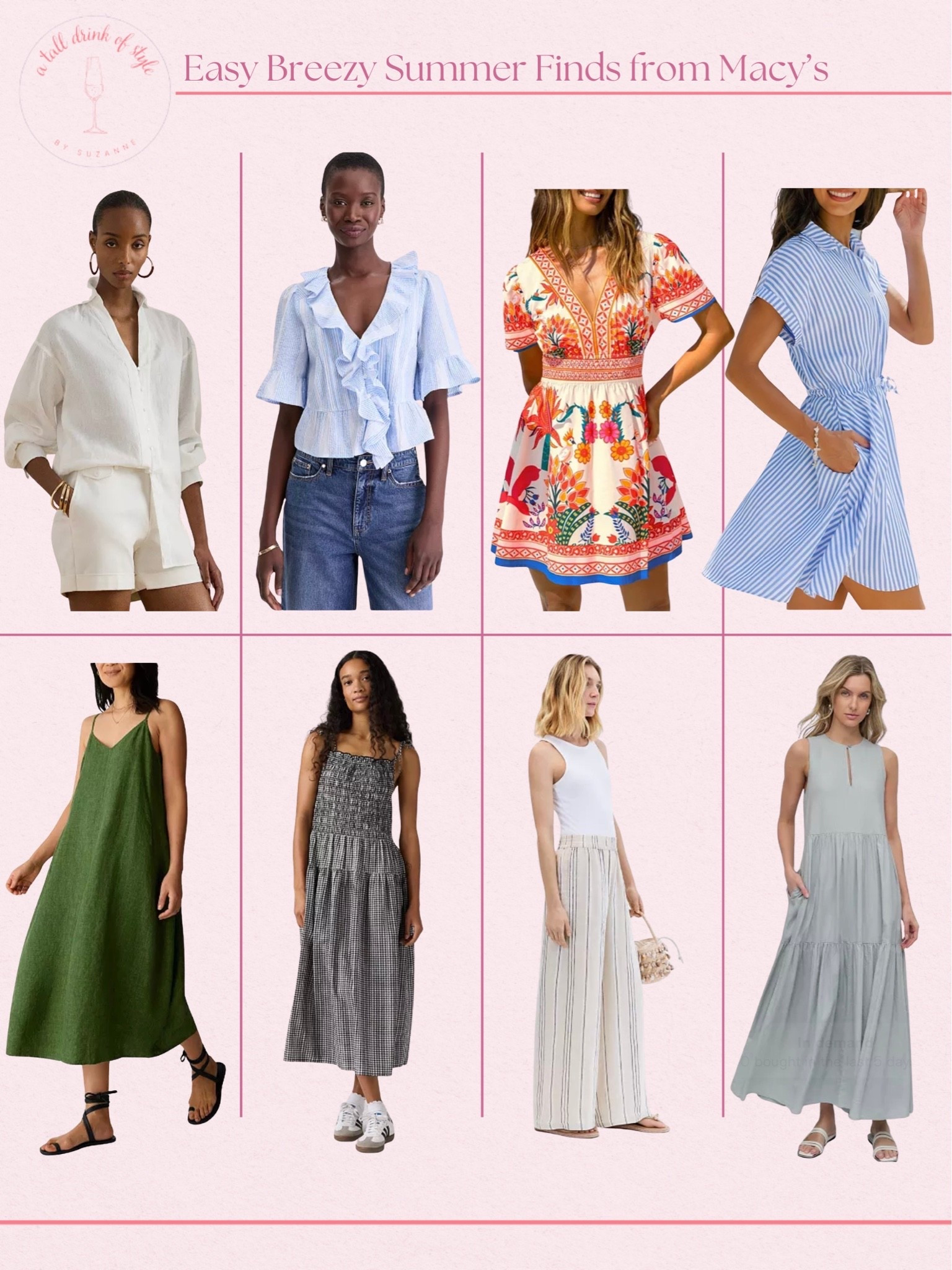 Have an easy breezy summer with Macy’s! 

These summer new arrivals are so fun and perfect for all your upcoming summer plans

#LTKSeasonal #LTKOver40 #LTKTall