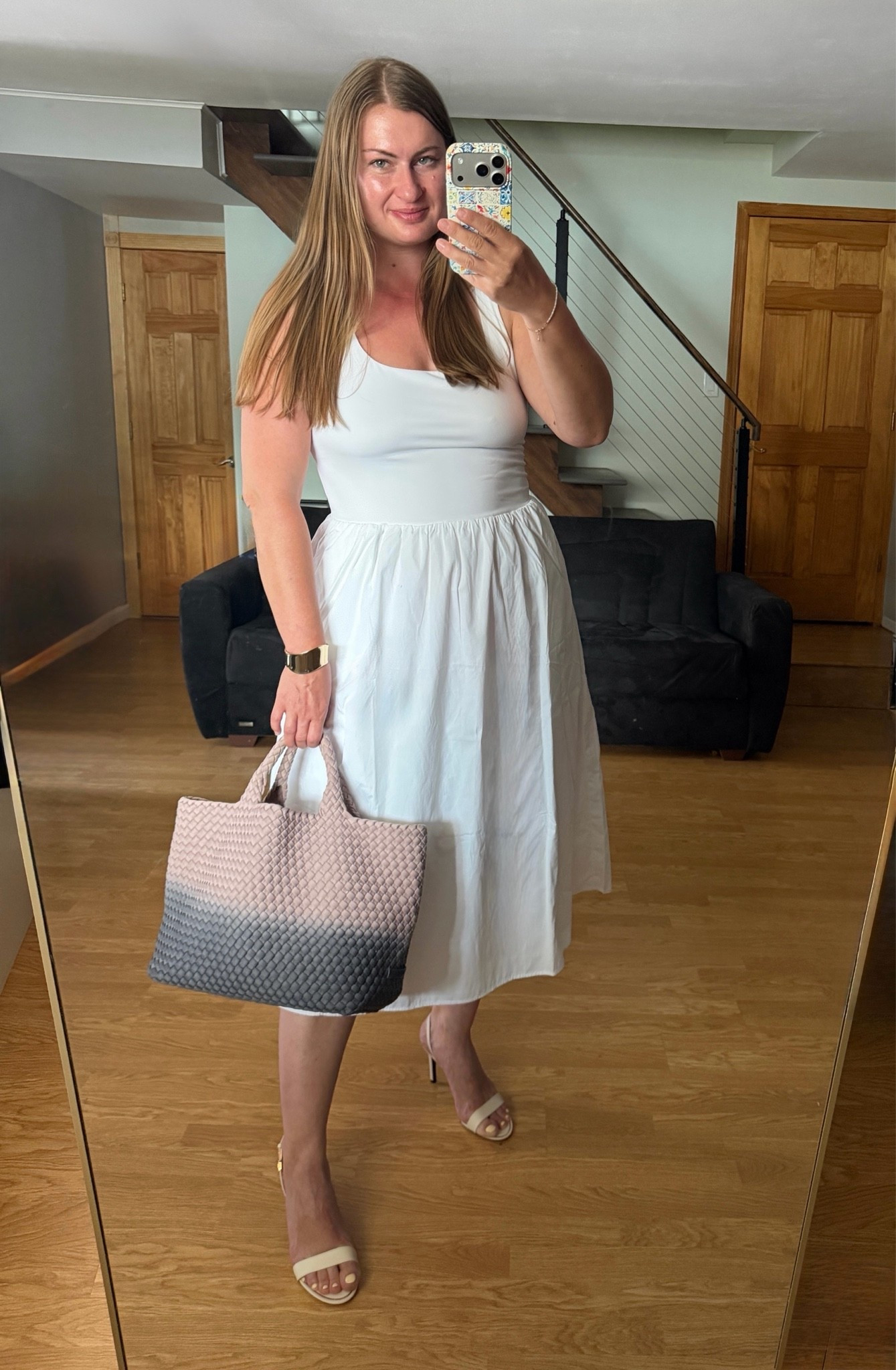 Summery look - wearing a few of my favorite brands today, all of which happened to be on sale - including @Spanx dresses!

#LTKdayinmylife #LTKootd #LTKMidsize