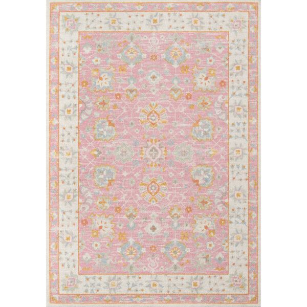 Anatolia Oriental Pink Rectangular: 7 Ft. 9 In. x 9 Ft. 10 In. Rug | Bellacor