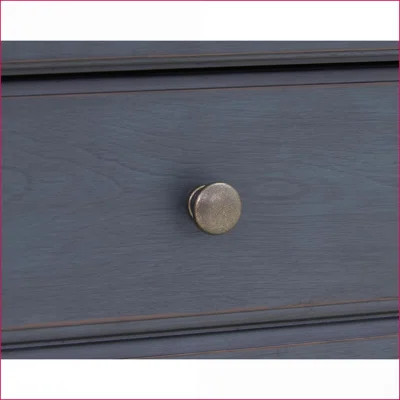 Blue 3-Drawer Nightstand - No Assembly Required | Wayfair North America