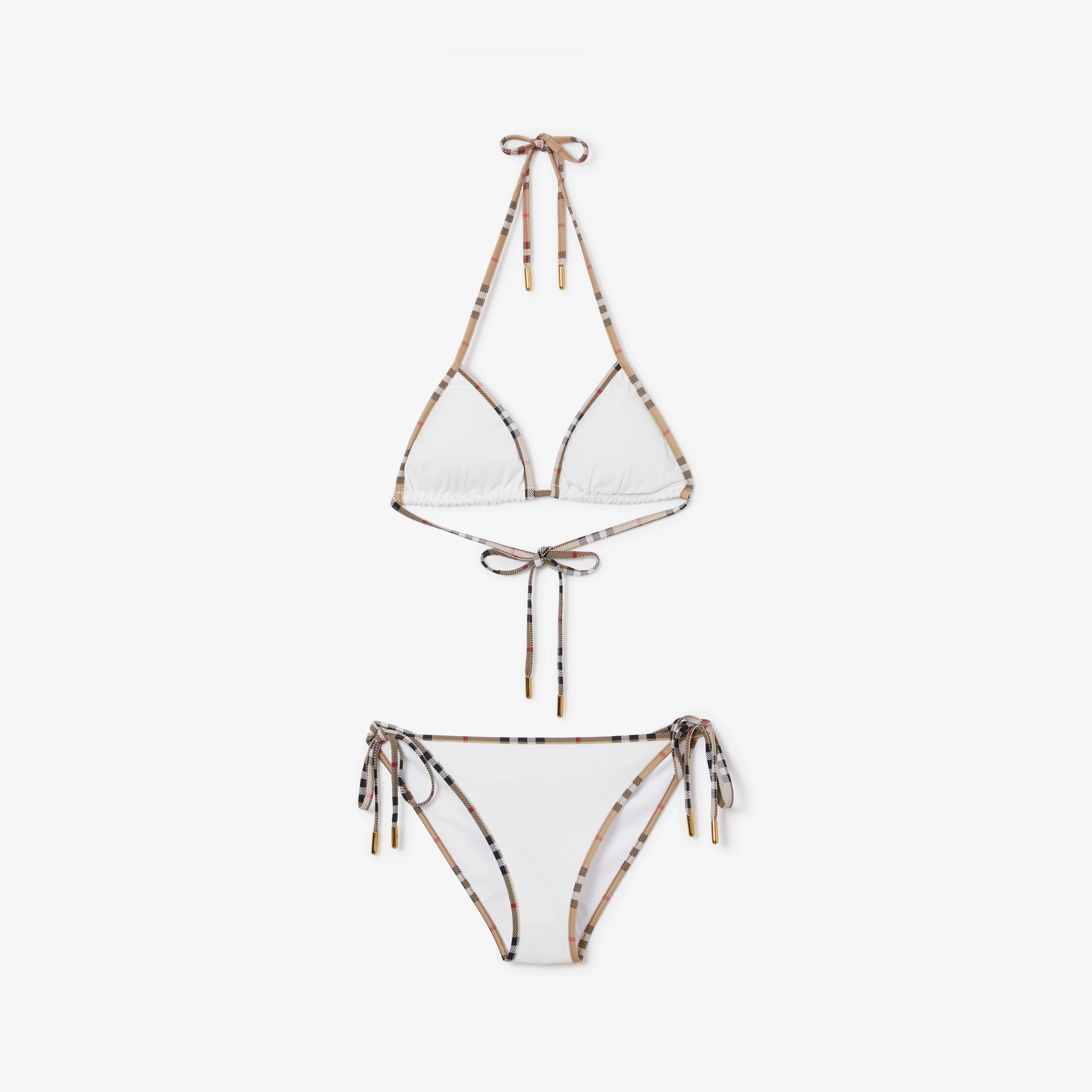Check Trim Bikini | Burberry (US)